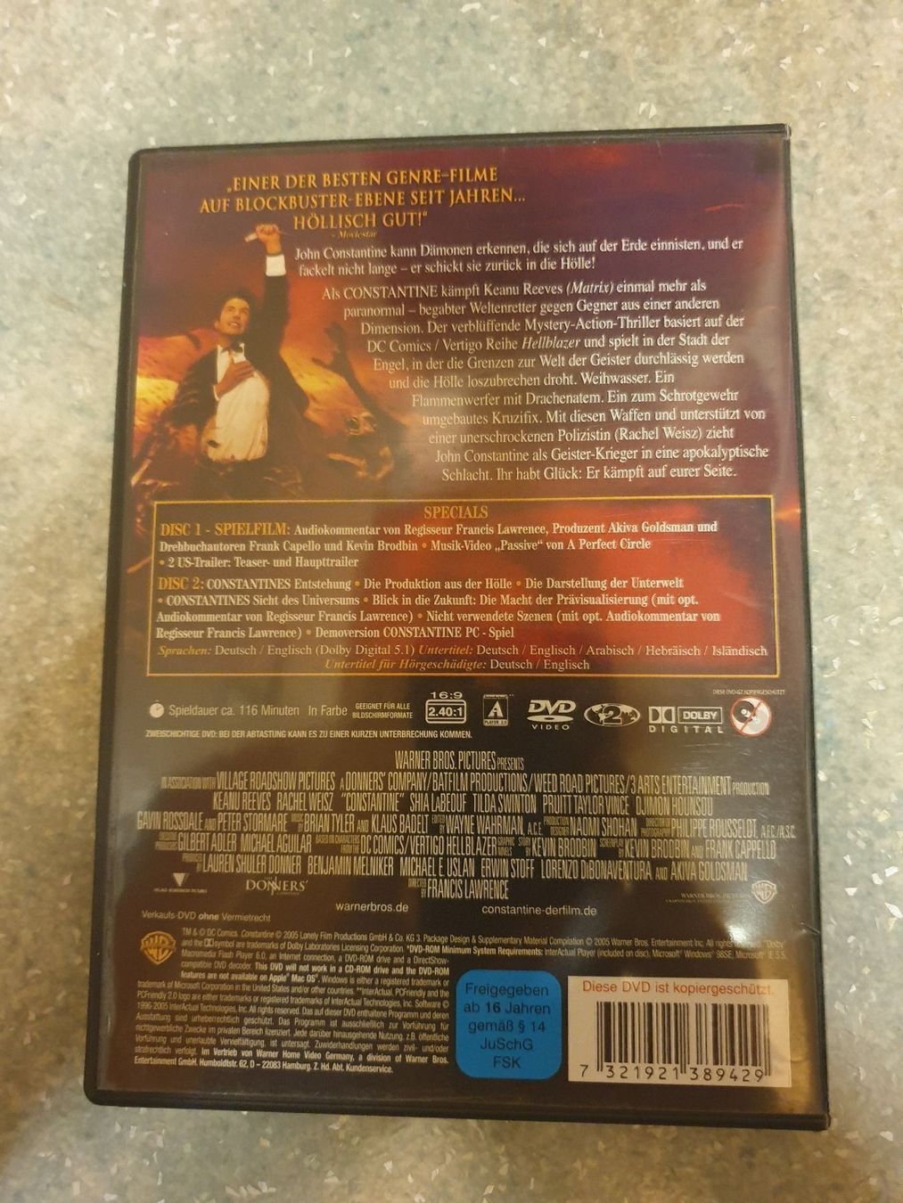 Alle DVDs: Constantine – Gebraucht aus Rothenthurm von Lord-Ren 1