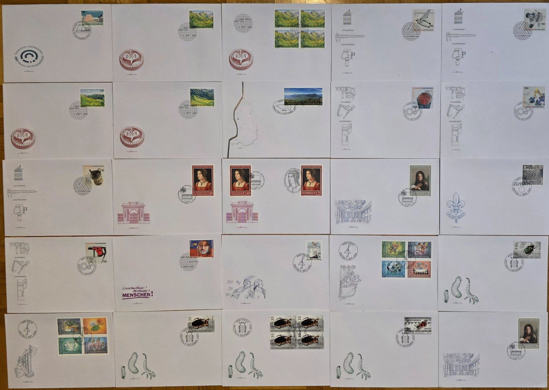 Cartoline postali: Ansichtskarten / Ersttag Sammlung Fürstentum Liechtenstein – Nuovo (secondo la descrizione) da Rohrbach venduto da lod_m58r