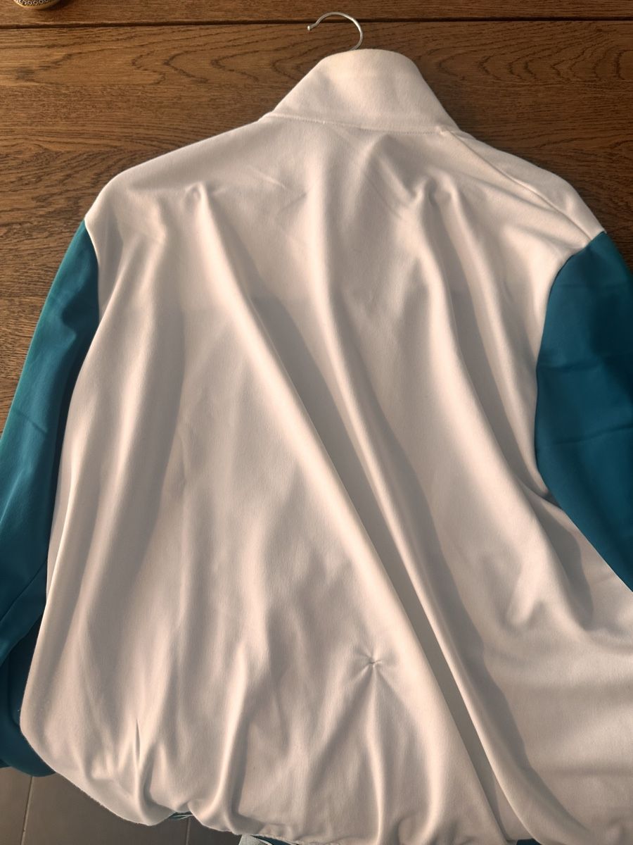 Jacken: Nike Tennis Jacket - White and Teal - Size Medium – Gebraucht aus Gattikon von 386ComicEmpire 3