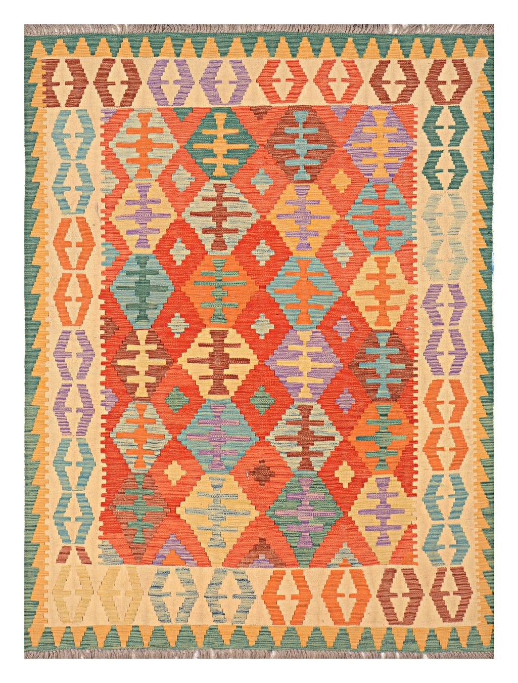 Kelim Tappeti: Oriente Kelim Teppich 150x200 Cm – Nuovo e nell'imballaggio originale da Lahore venduto da Fairways79 5
