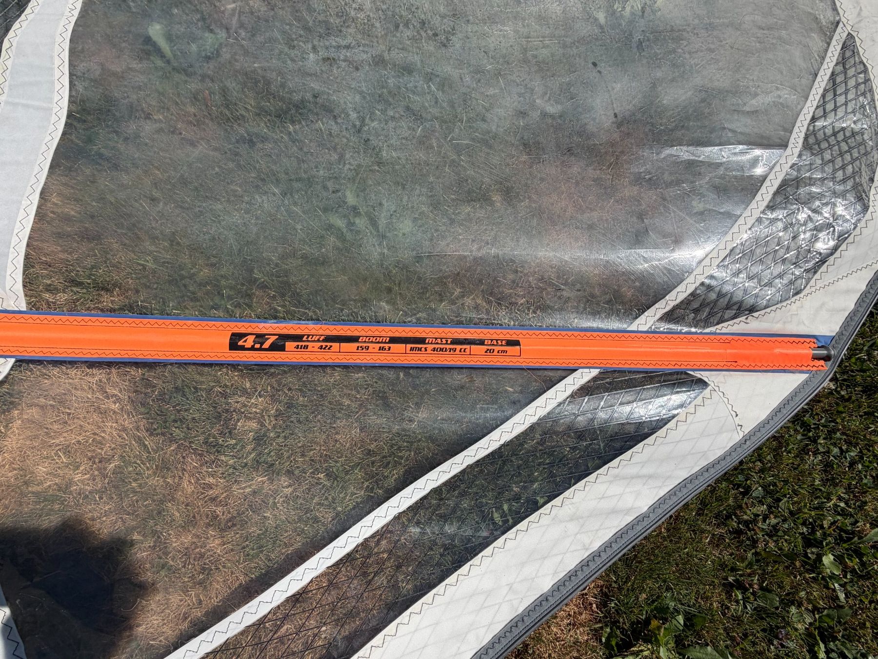 Tavole da surf e di nuoto: Windsurf Segel 4,7 Wave – Usato da Wilen b. Wil venduto da yes2598 1