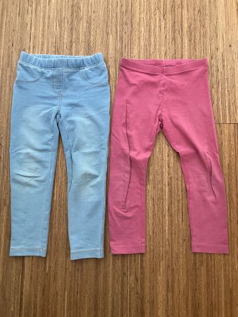 2x Mädchen Leggings, Grösse 98/104, Lupilu 🛍️