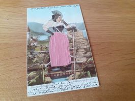 BERNER TRACHT - COSTUME BERNOIS - PRAEGE KARTE - 1902