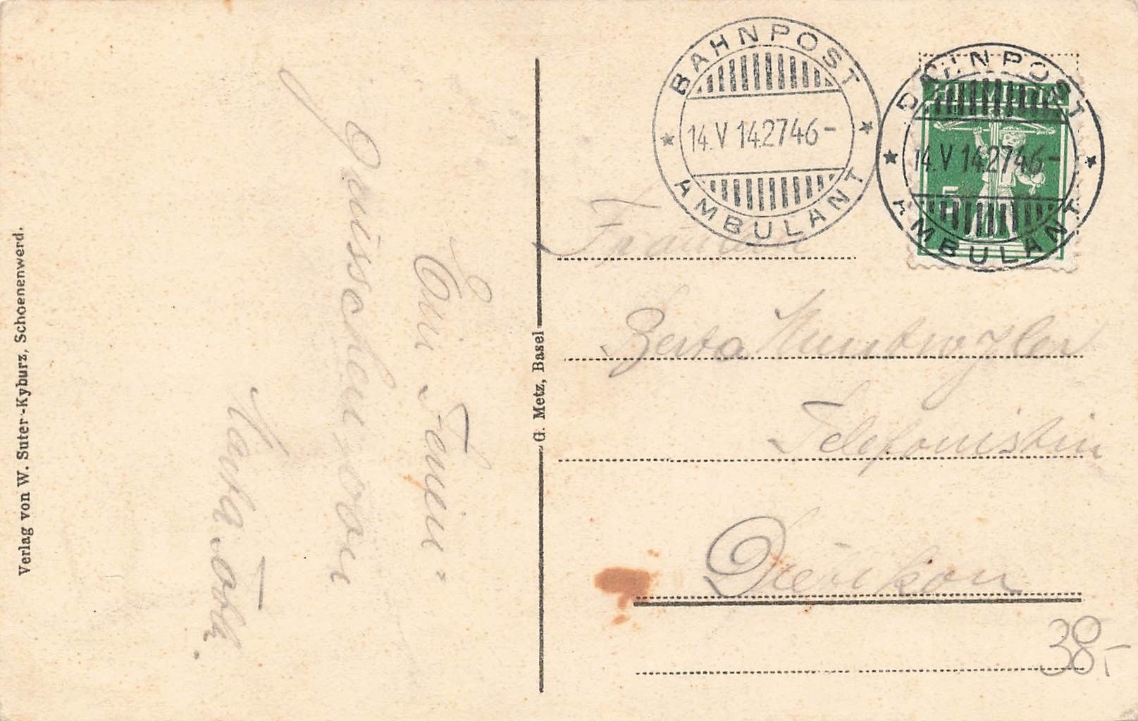 Cartes postales: Schönenwerd SO Panorama mit Kirche – D'occasion à Biasca par Blenio71 1