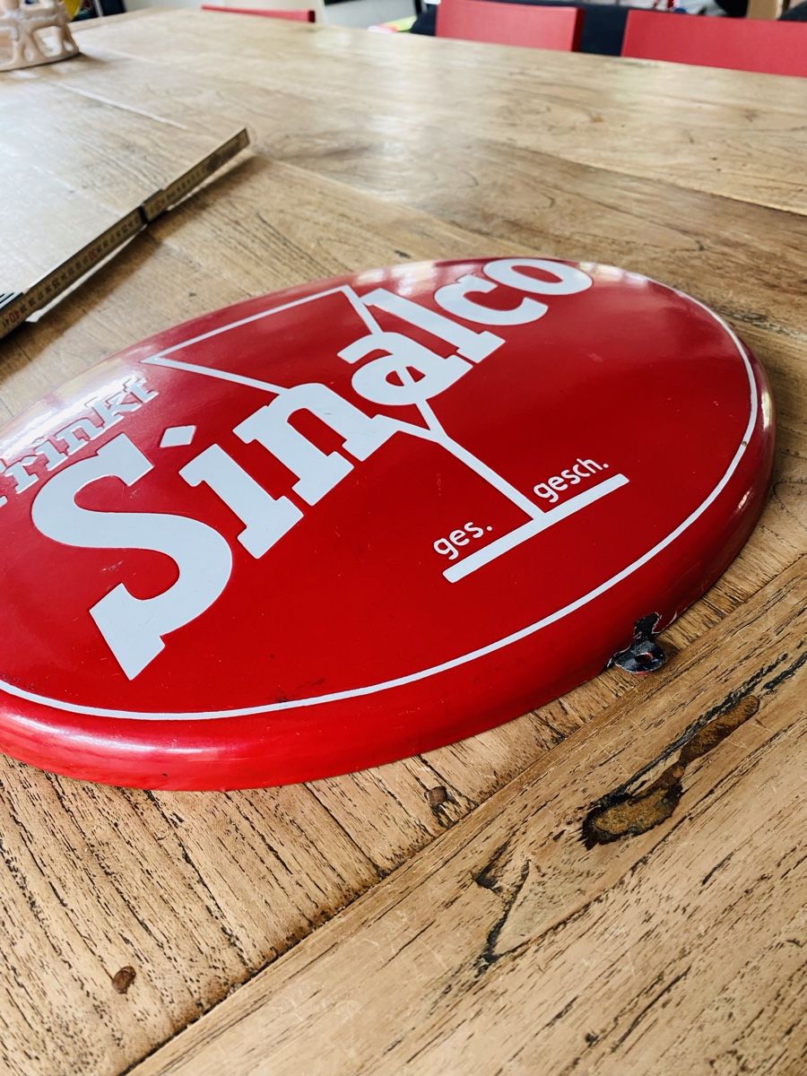 Sinalco Schilder: Sinalco Emailschild – Gebraucht aus Tafers von Piscu90 5