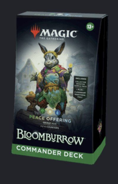 Magic The Gathering Carte collezionabili: Magic the Gathering Bloomburrow Commander Peace Offering EN – Nuovo e nell'imballaggio originale da Horw venduto da Starblind