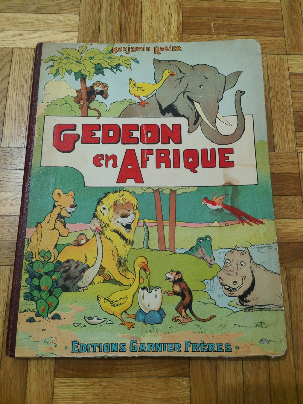 Fumetti: Gédéon en Afrique - Bejamin Rabier – Usato da Roche VD venduto da Octave75