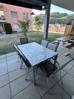 Gartentisch mit 6 Stühlen