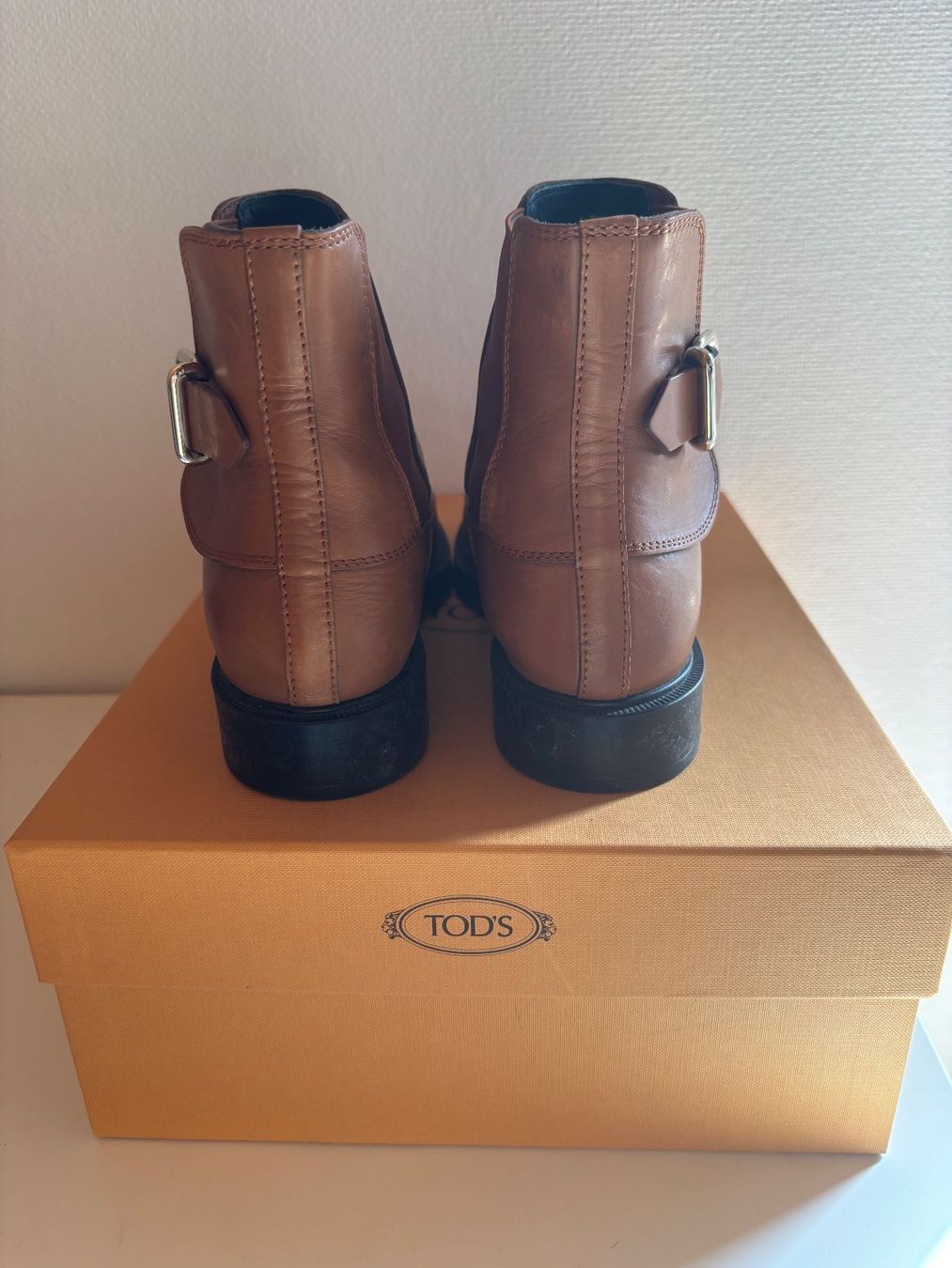 Tod'S Scarpe da donna: 100% Tods - Stiefelette - cognacbraun – Usato da Weinfelden venduto da stella79 2