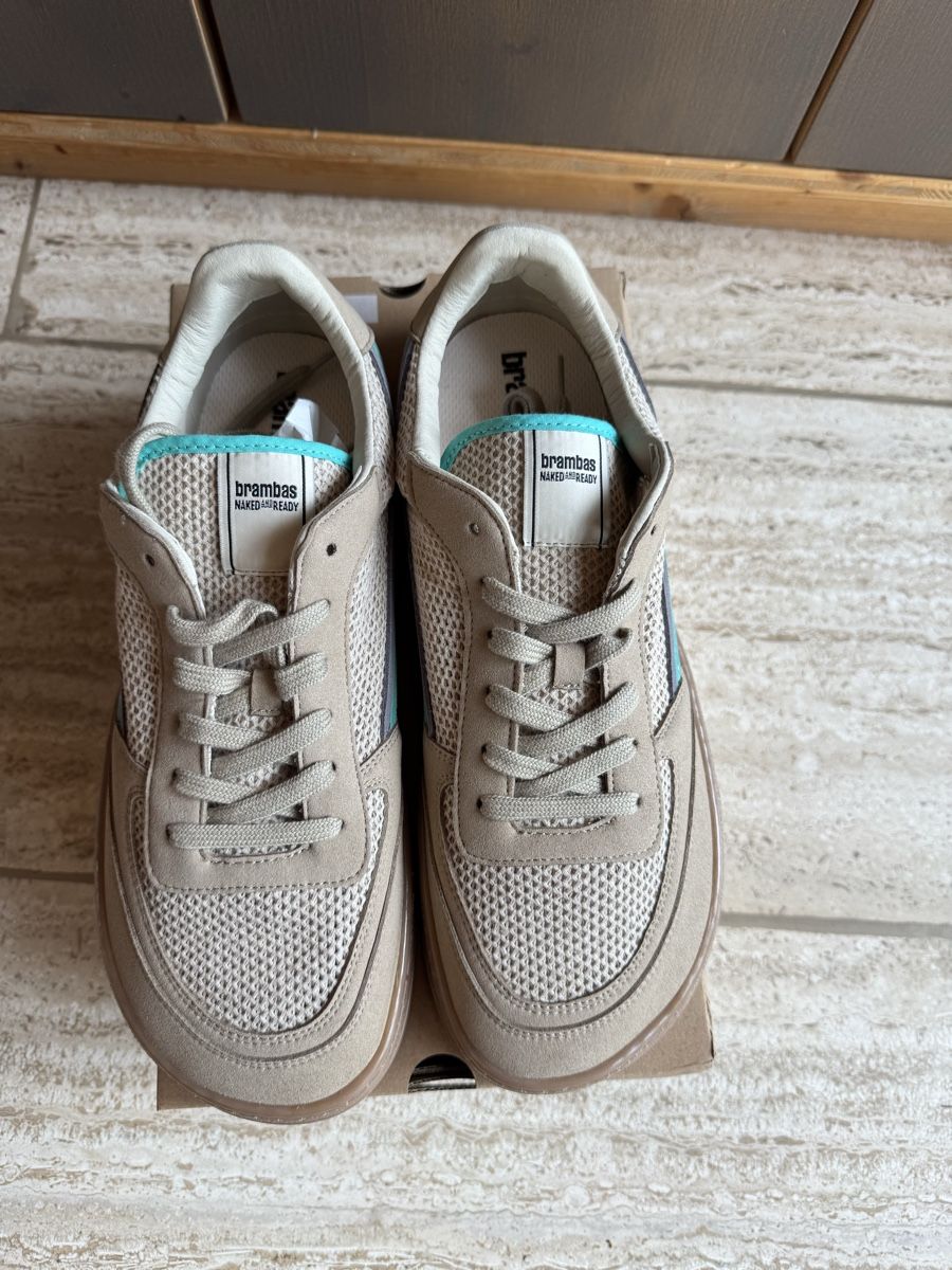 Scarpe da uomo: brambas Creta Barfuss-Sneaker, Grösse 45 neu – Nuovo e nell'imballaggio originale da Wohlenschwil venduto da susburg 1