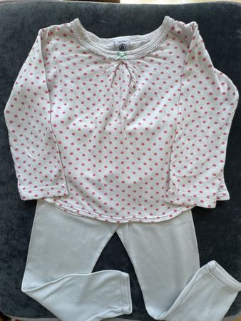 Petit Bateau Pyjama Mint & Koralle  