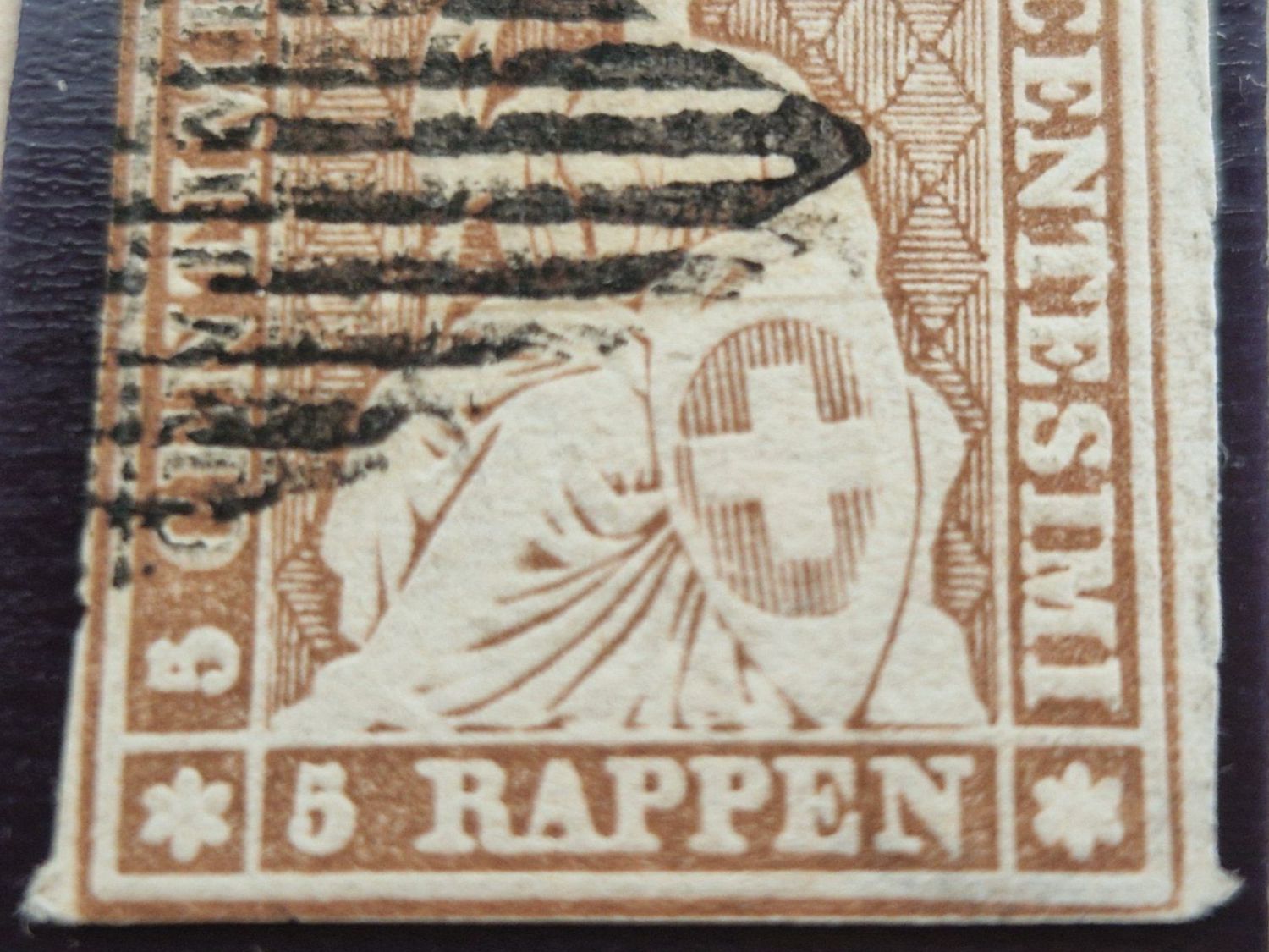 Alle Briefmarken: Strubel 22C, ab 1.- – Gebraucht aus Burgdorf von Glossy01 2