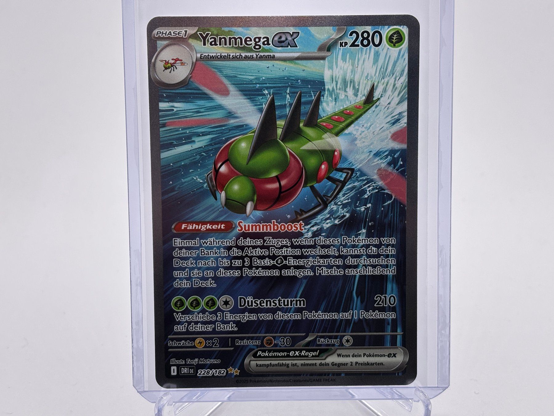 Pokémon Carte collezionabili: Ewige Rivalen - Yanmega ex  (DRI 228) - DE – Nuovo (secondo la descrizione) da Allschwil venduto da Bullach