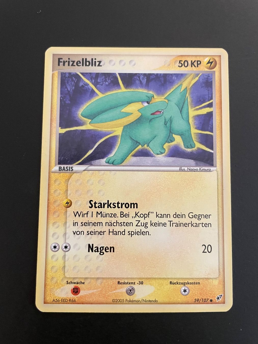 Pokémon Carte collezionabili: Frizelbliz 59/107 EX Deoxys – Usato da Zürich venduto da pokemon_cards