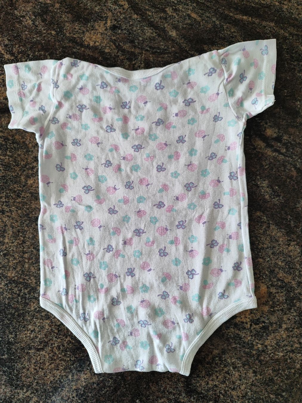 Biancheria intima: Body, Kurzarm, Gr.104, 100%Baumwolle – Usato da Madiswil venduto da marmotte63 2