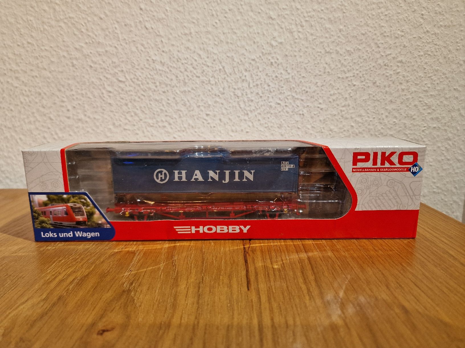 Piko Trains électriques: NS Cargo Containerwagen Hanjin H0 – D'occasion à Matten b. Interlaken par lor_hr9w 3