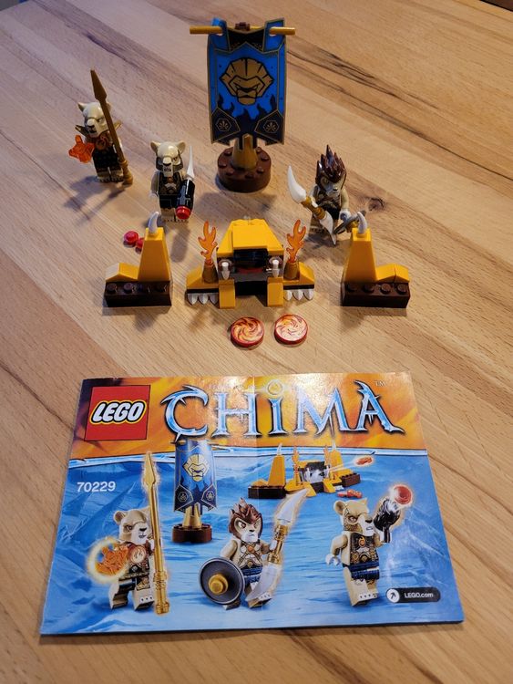 Lego Jouets: LEGO Chima Löwenstamm 70229 komplett und mit Anleitung – D'occasion à Erlinsbach SO par Elso72 1