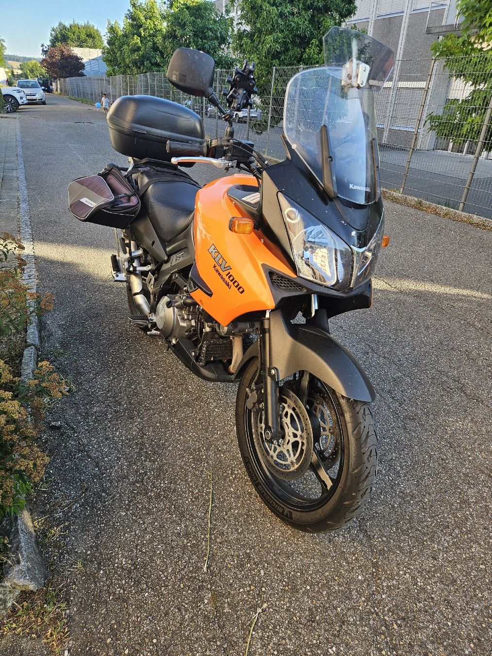 Kawasaki Touring: kawasaki klv 1000 mit mfk – D'occasion à Grenchen par Eksport123 7
