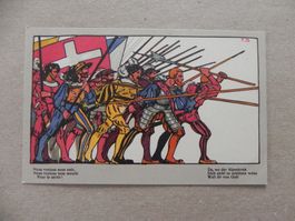Private Schweiz 1.August Bundesfeier Karte von Jahr 1917