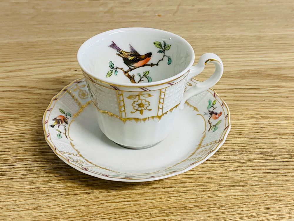 HEINRICH / V&amp;B Porzellan Mokka- Tassen Set &amp;quot;Charlottenburg&amp;quot; (Neu ...