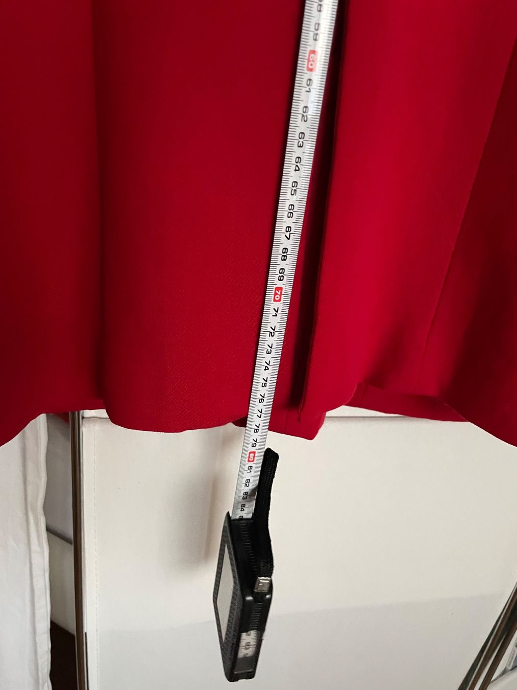 Giacche: ALLES RAUS Roter Blazer – Usato da Kloten venduto da simones.thriftshop 3