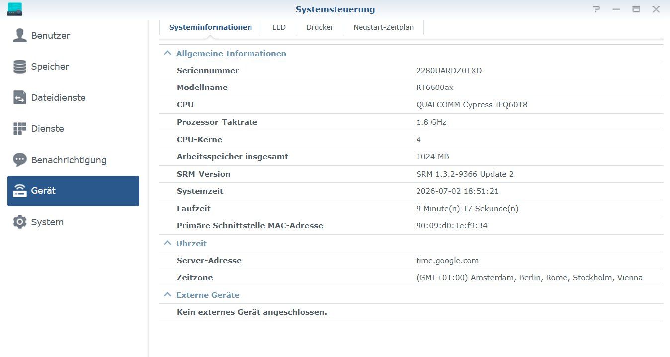 Synology Modems & Routeurs: Synology RT6600ax – D'occasion à Buch am Irchel par 2013chris 5