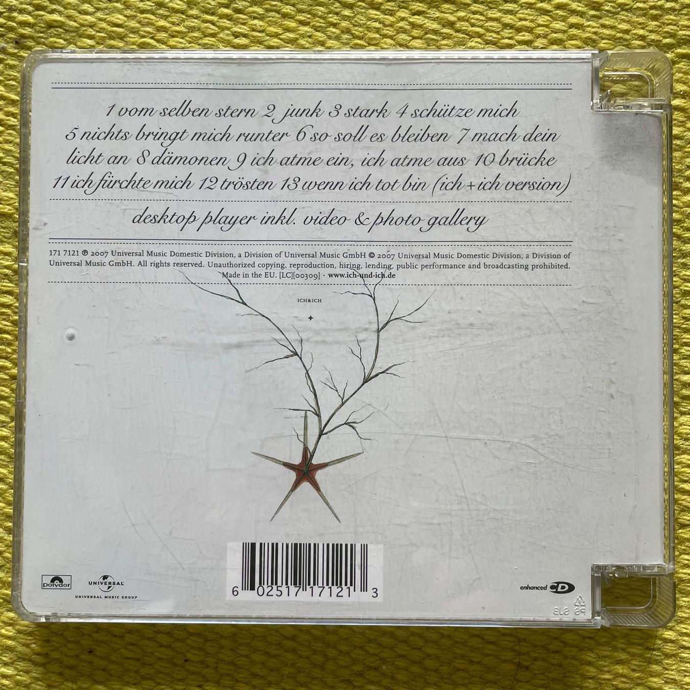 CD: ICH+ICH-VOM SELBEN STERN – Usato da Rorschacherberg venduto da CD-Roli 1