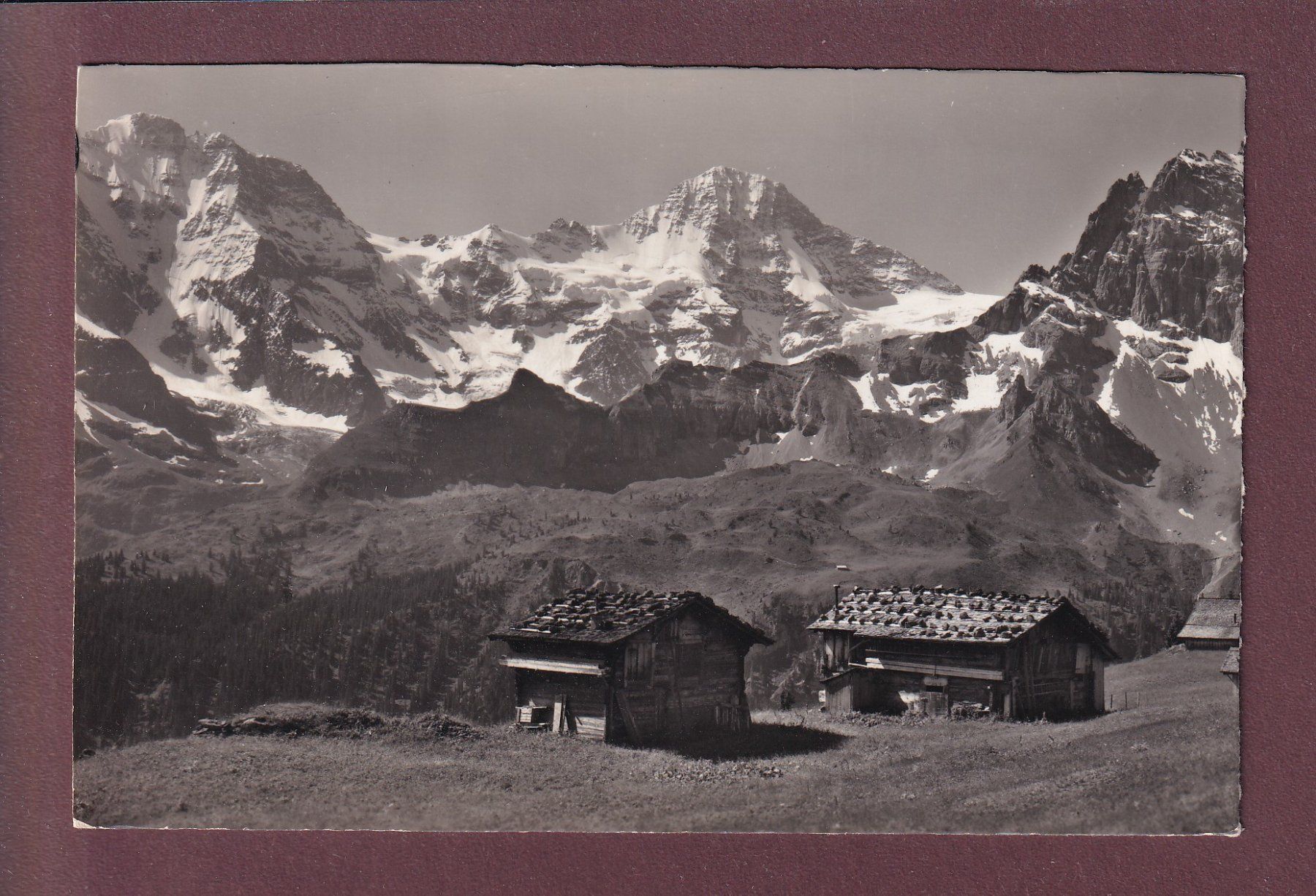 Cartoline postali: GIMMELEN ob Mürren – Usato da Pully venduto da nicecards