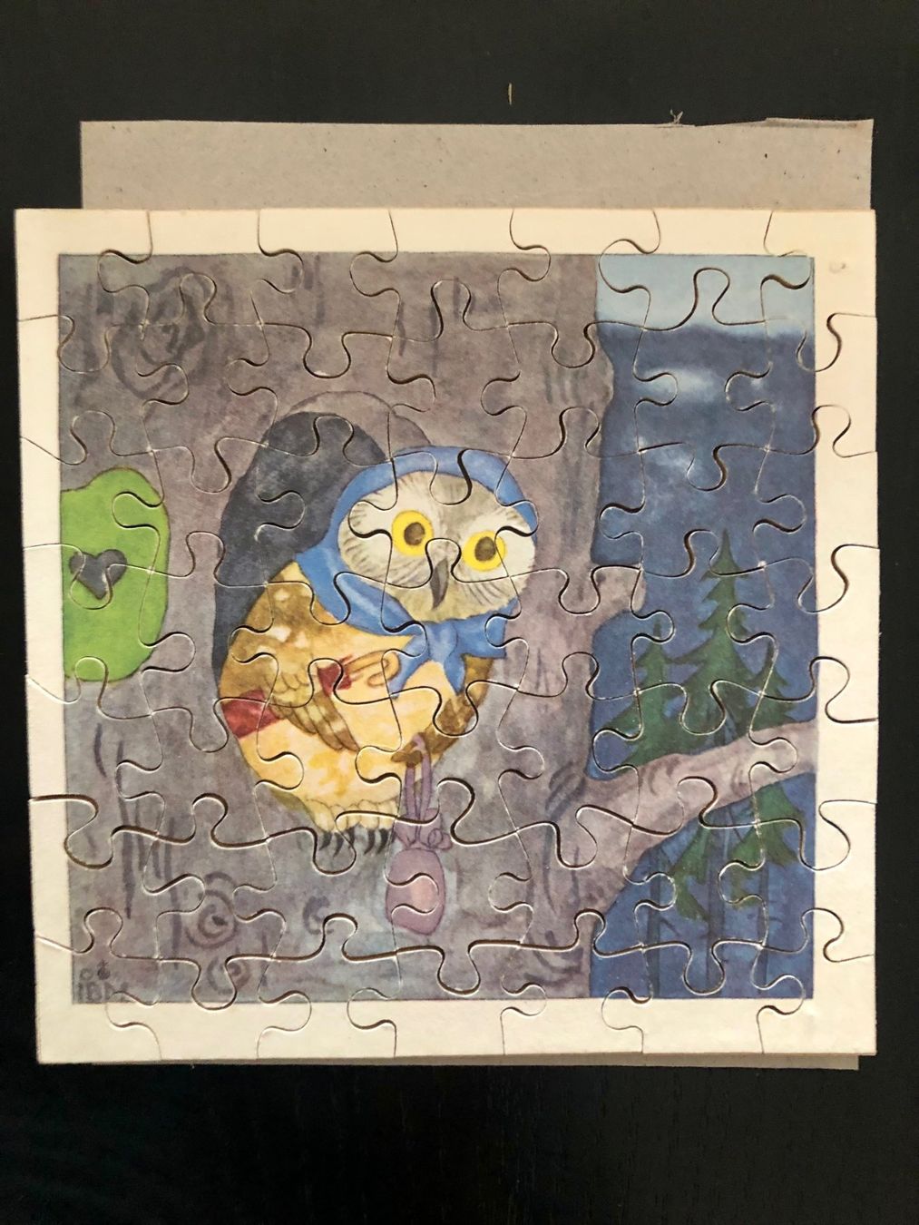 Puzzle: Eulenpuzzle – Usato da Winterthur venduto da Barunggeli