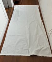 Einzel Vorhang hochwertige Baumw./Leinen blickdicht, Futter