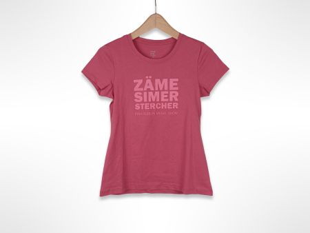Damen T-Shirt pink Gr. S