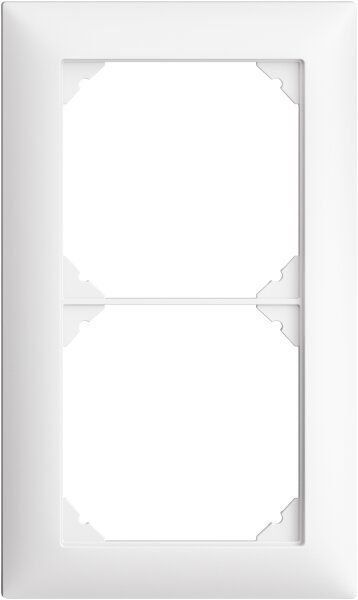 Feller Spine: Feller Edizio Due Abdeckrahmen Gr.2x1 weiss – Nuovo e nell'imballaggio originale da Hombrechtikon venduto da HGK50
