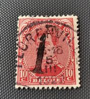 Belgien 1919 Aufdruck "T" alte briefmarke