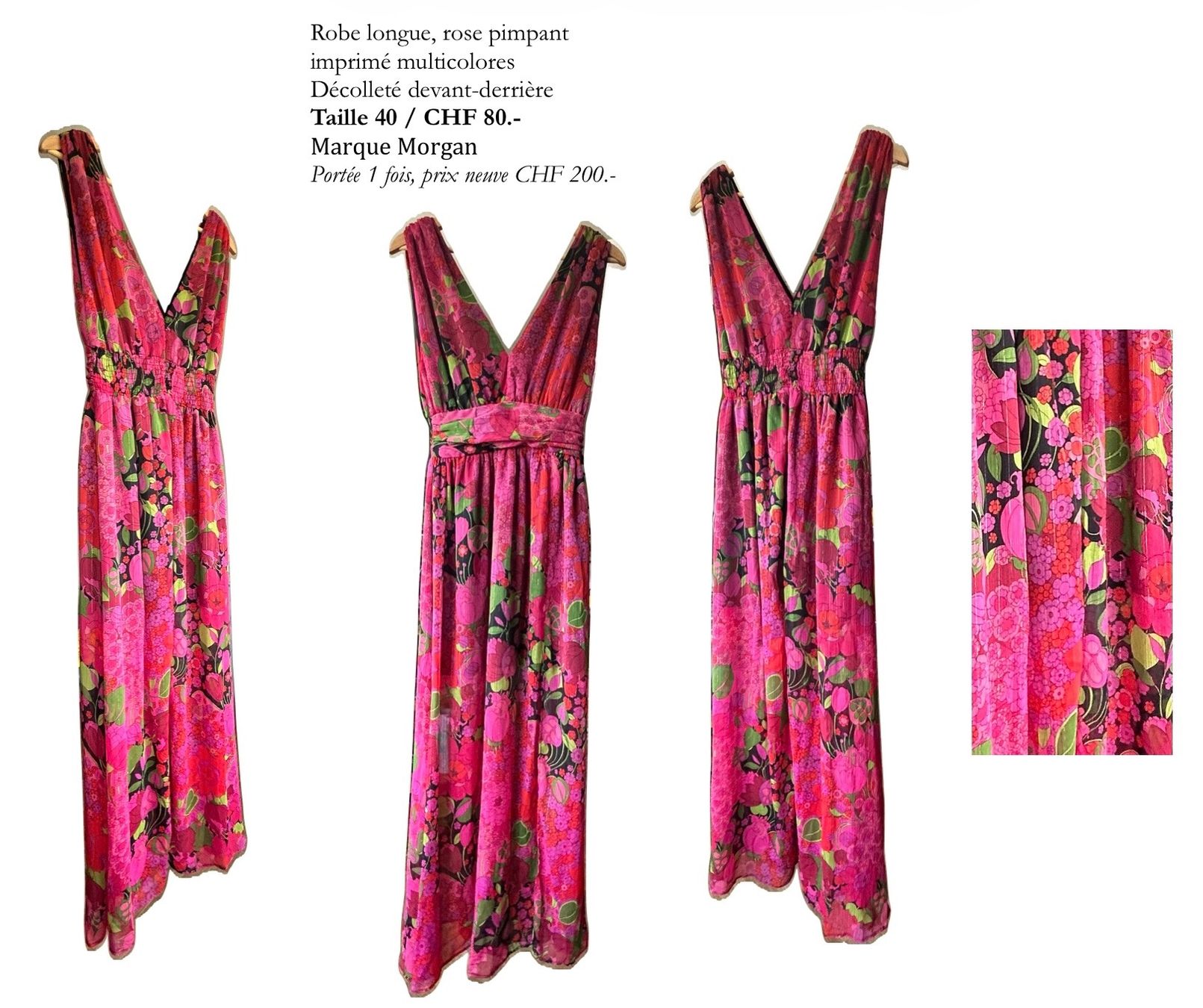 Morgan Vestiti: Robe de cocktail MORGAN – Usato da Meyrin venduto da nat_y6bc