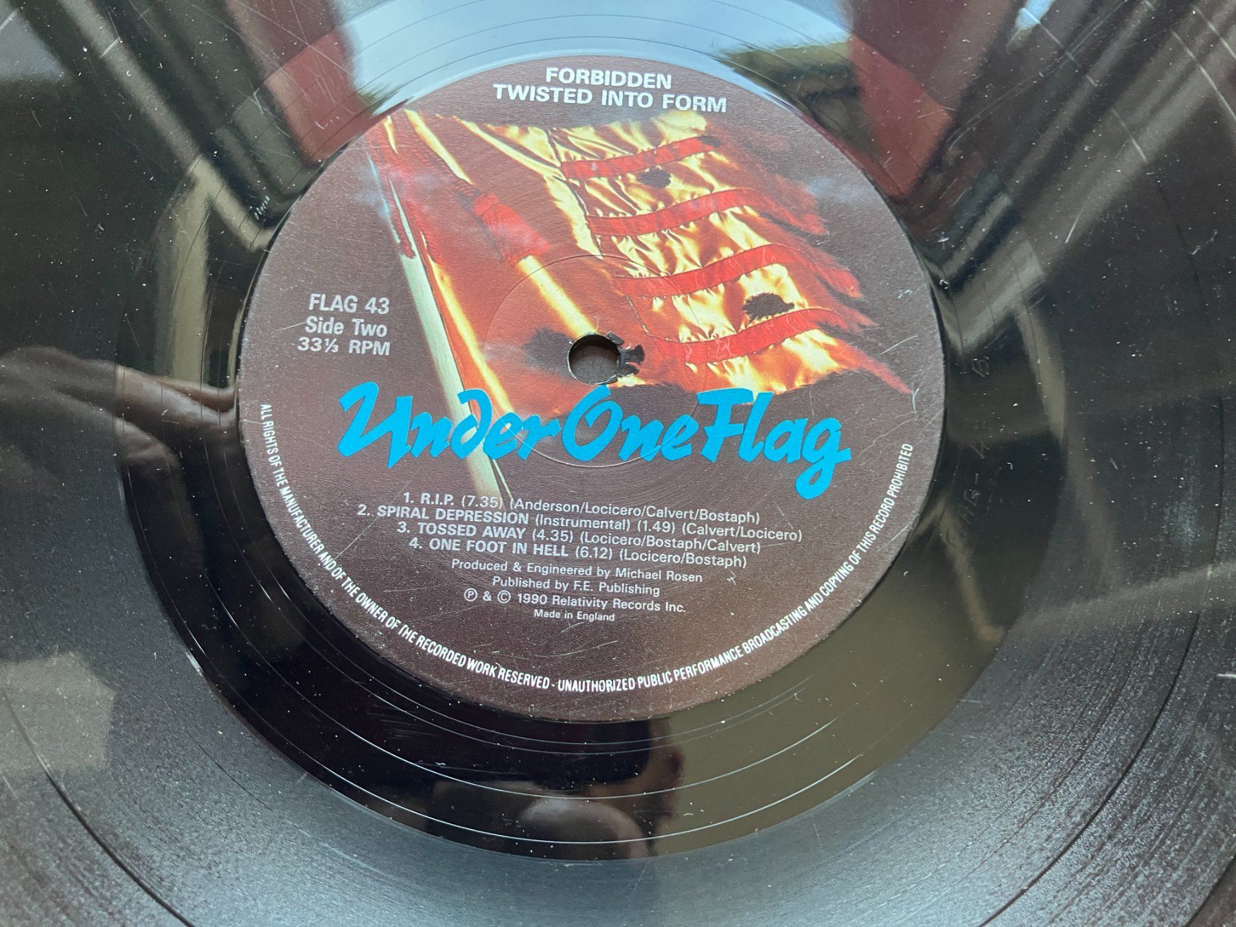 Dischi in vinile: Forbidden – Usato da Aarwangen venduto da Jukebox3 9