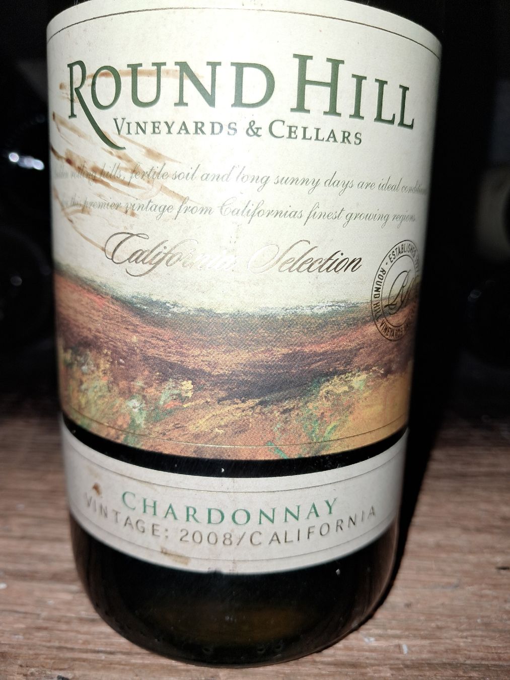 Wein: Round hill selection chardonnay 2008 – Neu und originalverpackt aus Le locle von juliensaran