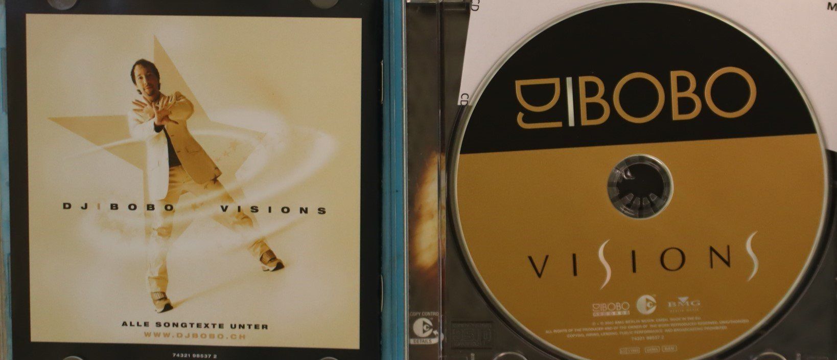 CD: DJ BoBo – Visions – Usato da Luzern venduto da CONTENTI 1