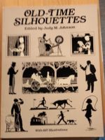 Old-Time Silhouettes Buch mit Illustrationen, Top Zustand!
