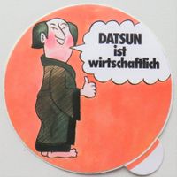 Sticker Datsun