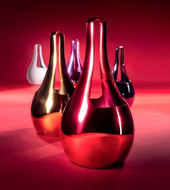 Christofle Altro: Seau à champagne Etain Brossé SosSO OA 1710 – Nuovo e nell'imballaggio originale da Lausanne venduto da UniDecoCasa 1