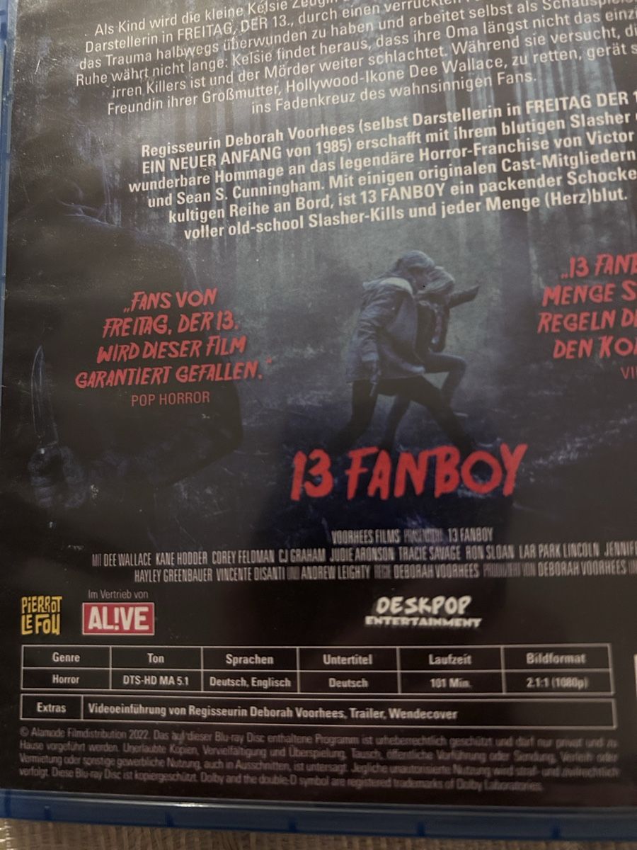 Tutti i DVDs: 13 Fanboy uncut Blu-Ray – Nuovo (secondo la descrizione) da Frauenfeld venduto da kol_p727 2