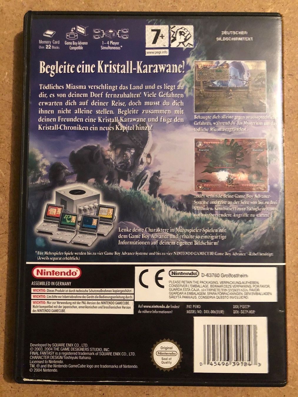 Spiele: Final Fantasy - Chrystal Chronicles NGC – Gebraucht aus Kestenholz von Mad18 1