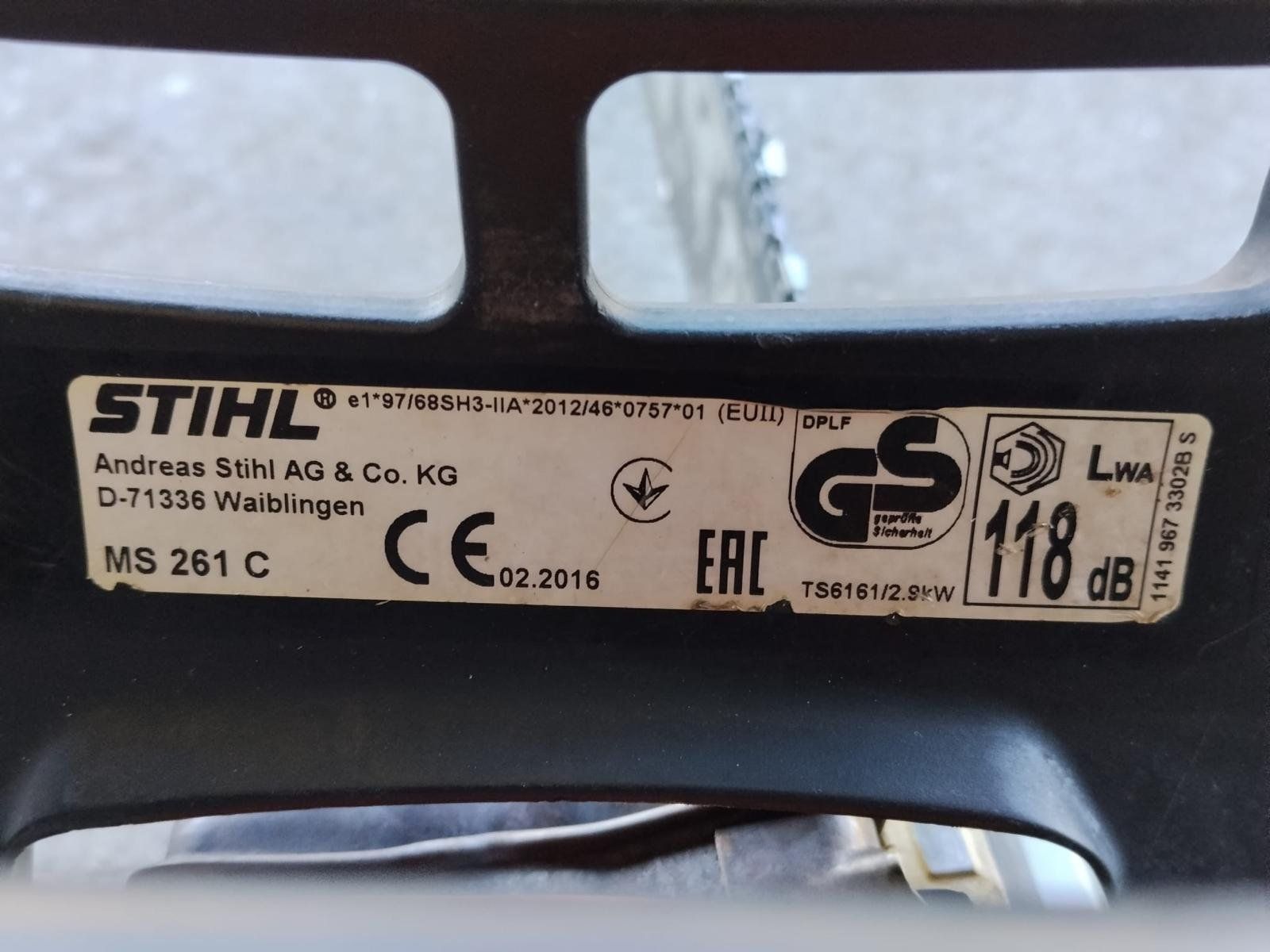 Stihl Seghe: Stihl MS 261 C Motorsäge – Difettoso da Niederwil AG venduto da Maeder_AG 8