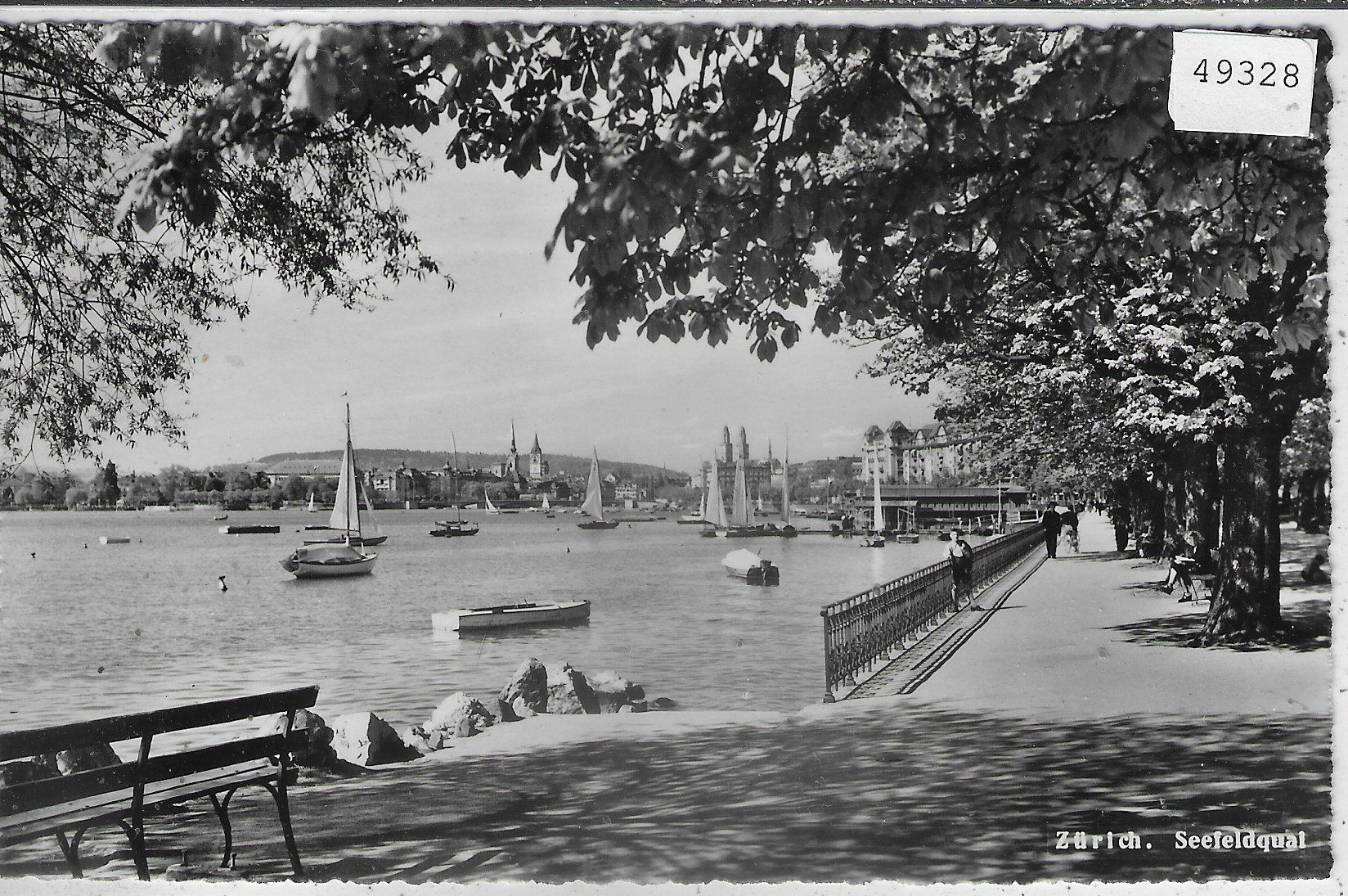 Cartoline postali: Zürich - Seefeldquai – Usato da Ettingen venduto da Kartenplanet