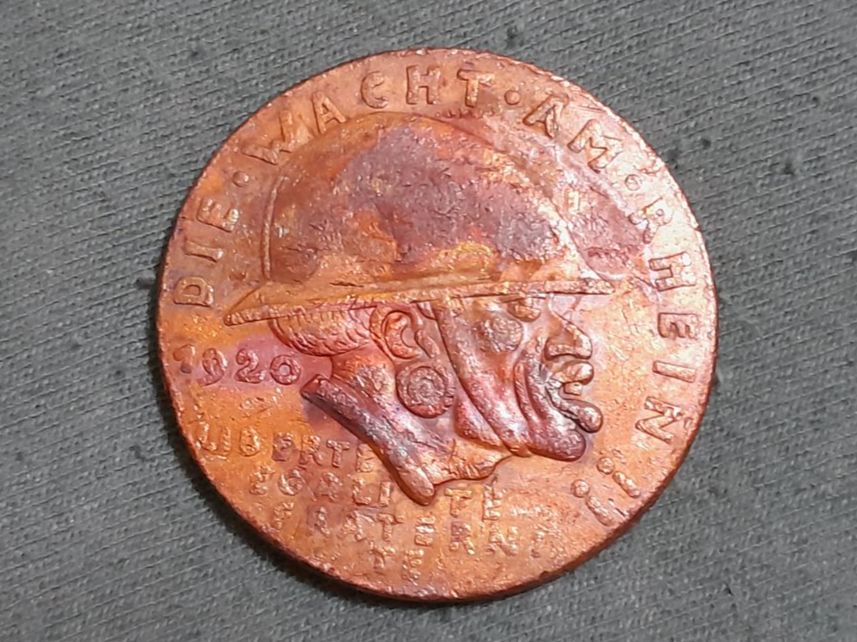 Medaillen: 2 German Medals 1920+1921, 36mm – Neu (gemäss Beschreibung) aus Aarau von Reto_BA_01 2