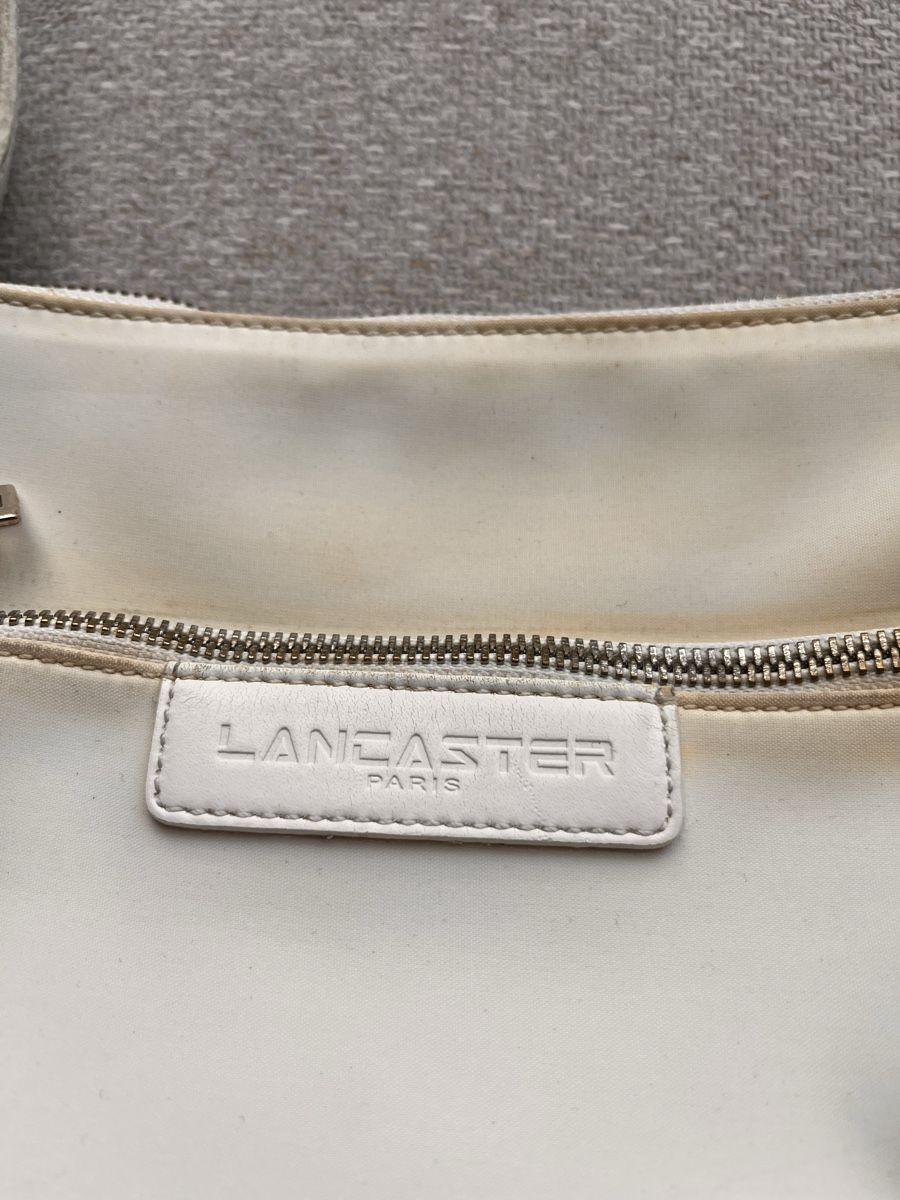 Lancaster Borse da donna: White Lancaster Paris Handbag - Needs Clean – Usato da Lausanne venduto da Danash 2