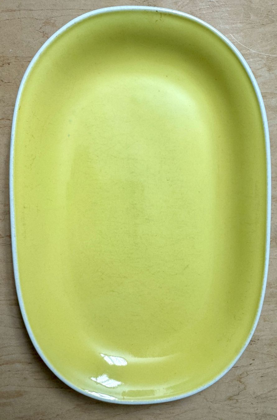 Rössler Piatti di portata: Rössler Schale Platte 32 cm gelb Servierschale – Usato da Rothrist venduto da Luckywinner 5