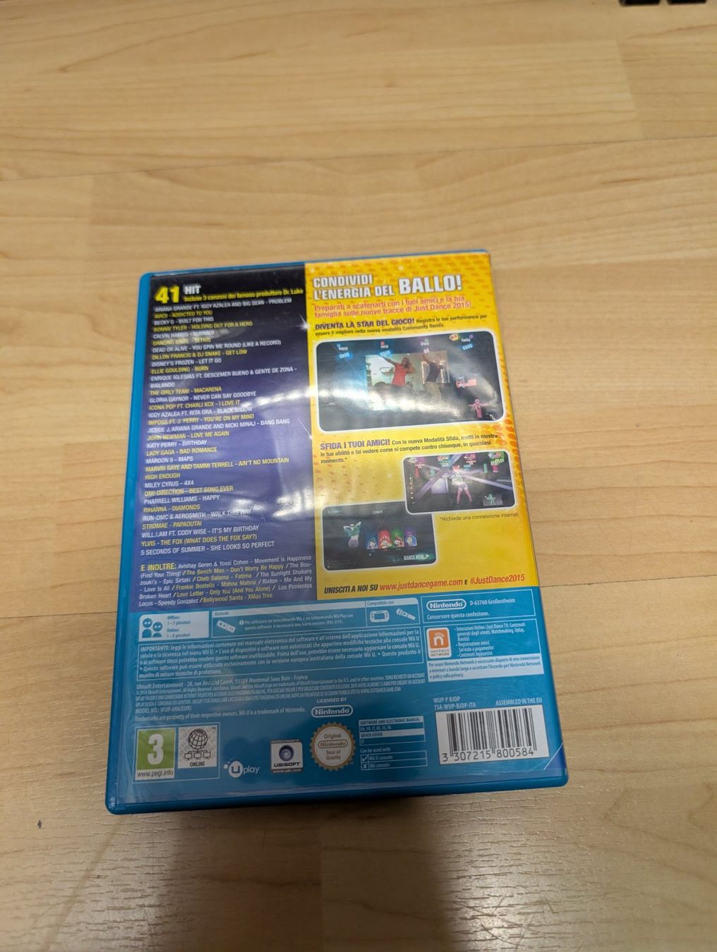 Giochi: Just dance 2015 Nintendo Wii u – Usato da Giubiasco venduto da Ticinerd 1