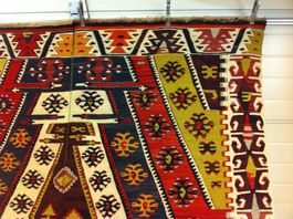 Grandiose Antiker Kelim Aydin 433x168cm