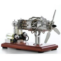 16 Zylinder Erzieherisch Stirlingmotor